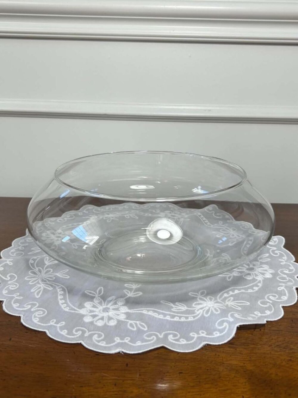 Glass Centerpiece Bowl